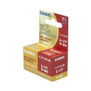 カシオ CASIO DISCタイトルプリンター インクリボンカセット レッド TR-18RD 1個 【×10セット】(2)