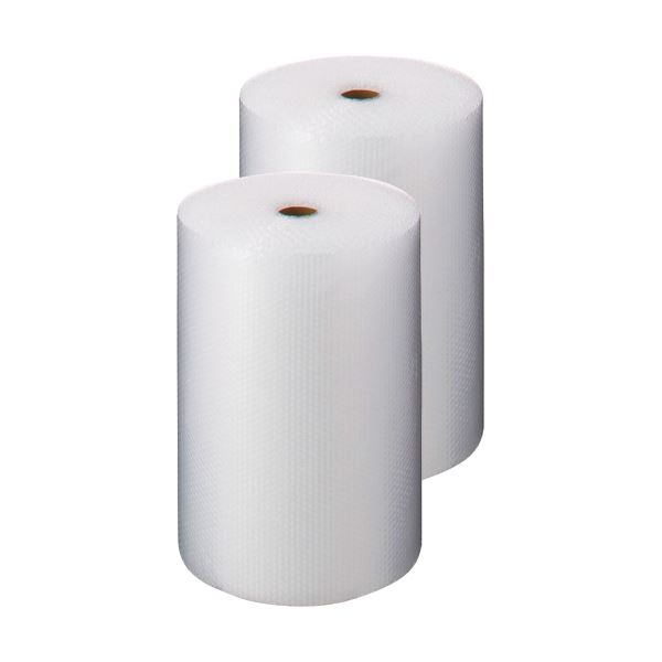 (まとめ) 川上産業 気泡緩衝材 ダイエットプチ 600mm×42m巻 d40x600 1セット（2巻） 【×5セット】