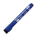 (まとめ) TANOSEE ホワイトボードマーカーキャップ式 マグネット付 中字丸芯 青 1本 【×50セット】