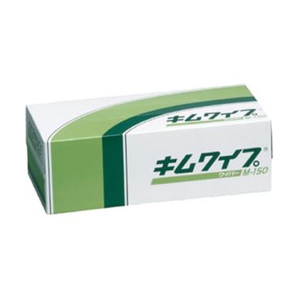 (まとめ)日本製紙 クレシア キムワイプ M-15062030 1パック(150枚)【×50セット】