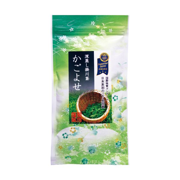 ■商品内容【ご注意事項】この商品は下記内容×2セットでお届けします。●静岡産●3袋セット■商品スペックタイプ：茶葉内容量：100g産地：静岡県掛川賞味期限：商品の発送時点で、賞味期限まで残り90日以上の商品をお届けします。【商品のリニューアルについて】メーカー都合により、予告なくパッケージデザインおよび仕様が変わる場合がございます。予めご了承ください。【お支払い方法について】本商品は、代引きでのお支払い不可となります。予めご了承くださいますようお願いします。■送料・配送についての注意事項●本商品の出荷目安は【1 - 5営業日　※土日・祝除く】となります。●お取り寄せ商品のため、稀にご注文入れ違い等により欠品・遅延となる場合がございます。●本商品は仕入元より配送となるため、沖縄・離島への配送はできません。[ フカムシカケガワチヤ カゴヨセ ]