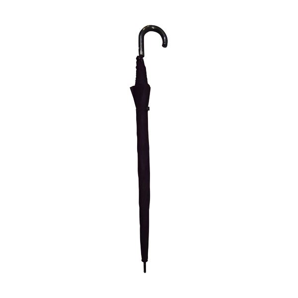 （まとめ）スギハラ ジャンプ傘 80cm ブラックML8010BK 1本【×5セット】