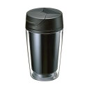 トレードワークス カスタムデザインタンブラーFC 250ml マットブラック TS-1146-009 1箱(60個)(3)