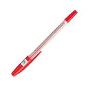 (まとめ) 三菱鉛筆 油性リサイクルボールペン 0.7mm 赤 業務用パック SAR10P.15 1箱(10本) 【×10セット】(3)