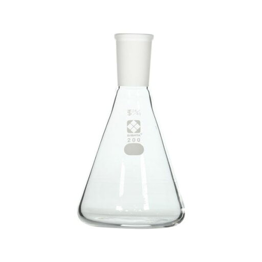 共通摺合三角フラスコ 200mL 【005510-24200】 共通摺合三角フラスコ 200mL 【005510-24200】