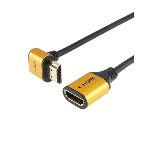 【5個セット】ホーリック HDMI延長ケーブル L型270度 0.5m ゴールド HLFM05-586GDX5 【5個セット】ホーリック HDMI延長ケーブル L型270度 0.5m ゴールド HLFM05-586GDX5
