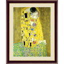【グスタフ・クリムトの代表作】クリムト展 ウィーンと日本 ■GUSTAV KLIMT(グスタフ クリムト)F6号接吻