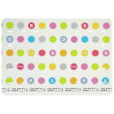 (まとめ) お風呂マット/浴室マット 【ドット柄】 防カビ バス用品 【20個セット】(3)