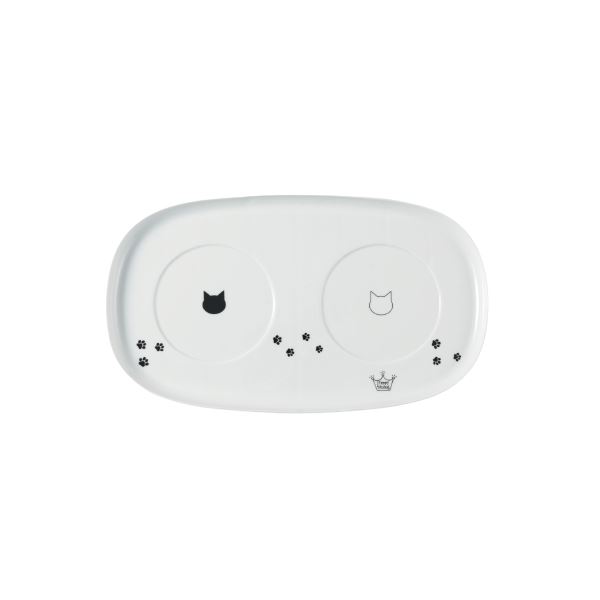 ハッピーダイニング 専用 食器トレー ダブル (ペット用品)