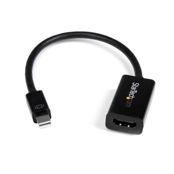 StarTech.com MiniDisplayPort-HDMI アクティブ変換アダプタ MDP2HD4KS 1個