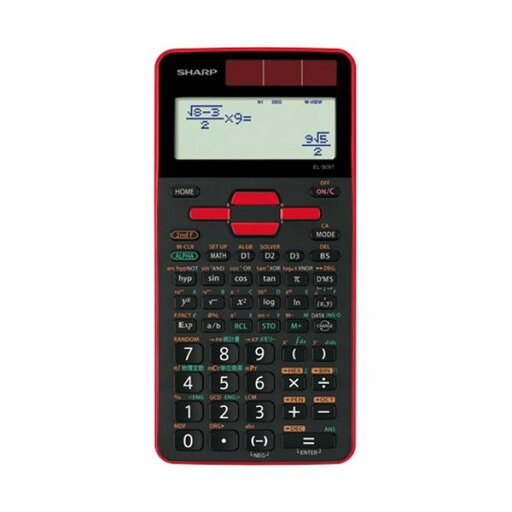 (まとめ) シャープ 関数電卓 スタンダードモデル 10桁 ハードケース付 レッド EL-509T-RX 1台 【×3セット】 (まとめ) シャープ 関数電卓 スタンダードモデル 10桁 ハードケース付 レッド EL-509T-RX 1台 【×3セット】