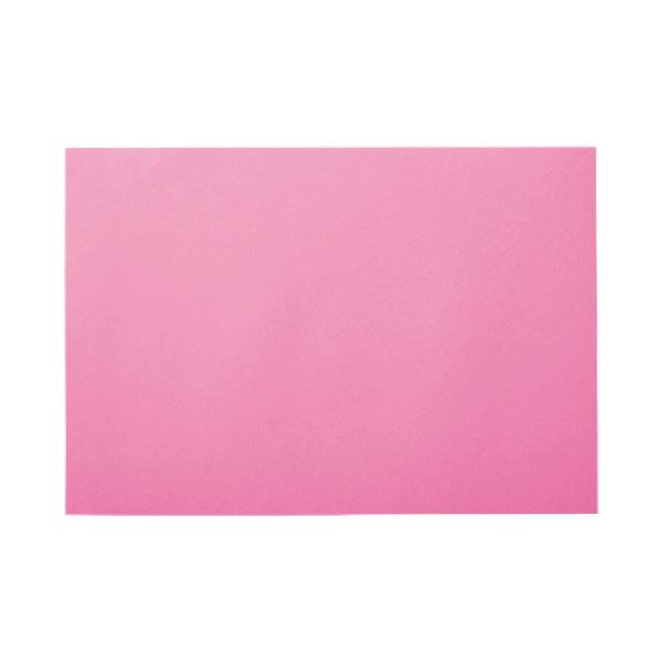 （まとめ）リンテック ニューカラーR 八つ切 ももいろ 8NCR-242 1パック(100枚)【×3セット】