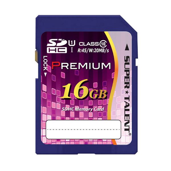 （まとめ）スーパータレントUHS-I対応SDHCメモリーカード CLASS10 16GB ST16SU1P 1枚【×3セット】 1