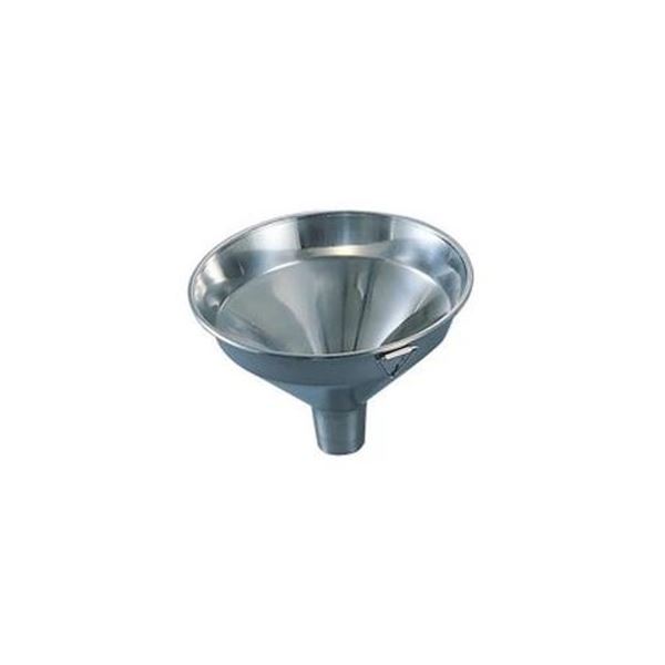 (まとめ)ステンレス粉末用ロート 155mm 【×5セット】