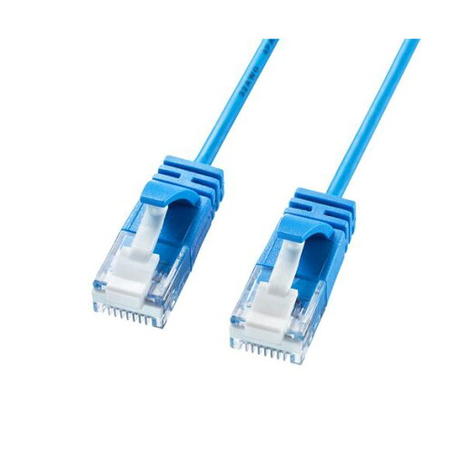 (まとめ) サンワサプライ カテゴリ6A極細 LANケーブル 0.5m ブルー KB-SL6A-005BL 【×3セット】 (まとめ) サンワサプライ カテゴリ6A極細 LANケーブル 0.5m ブルー KB-SL6A-005BL 【×3セット】