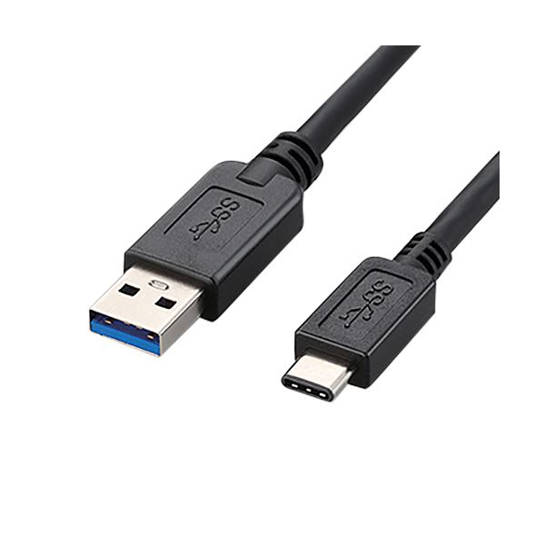 (܂Ƃ) GRUSB3.1P[u(A-TypeC) ubN 1.0m USB3-AC10BK 1{ y~10Zbgz