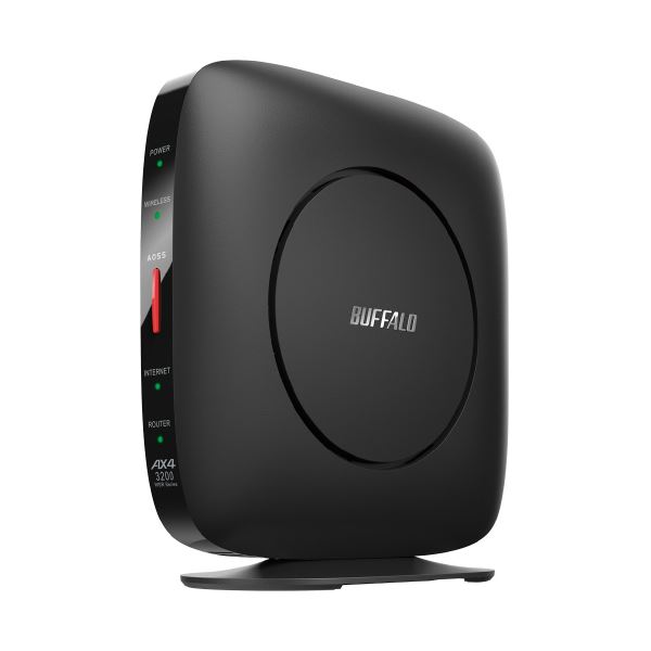 ■商品内容Wi-Fi 6対応ルータースタンダードモデル。■商品スペック●外形寸法(幅)[mm]：37.5●外形寸法(奥)[mm]：160●外形寸法(高)[mm]：160●質量[g]：(本体のみ)約390●色：ブラック●対応OS：Windows 10/8.1、Mac OS X 10.10、mac OS 11、Android 4.4以降、iOS 10以降、iPad OS 14●無線LAN規格：IEEE802.11ax/ac/n/a/g/b●有線LAN規格：1000BASE-T/100BASE-TX●有線LANポート数：INTERNETポート(最大1Gbps)×1、LANポート(最大1Gbps)×4●消費電力：15W(最大)●伝送速度：5GHz=2401Mbps、2.4GHz=800Mbps●保証期間：1年間●付属品：スタンド、ACアダプター、LANケーブル(0.5m)、取扱説明書、保証書■送料・配送についての注意事項●本商品の出荷目安は【3 - 6営業日　※土日・祝除く】となります。●お取り寄せ商品のため、稀にご注文入れ違い等により欠品・遅延となる場合がございます。●本商品は仕入元より配送となるため、沖縄・離島への配送はできません。