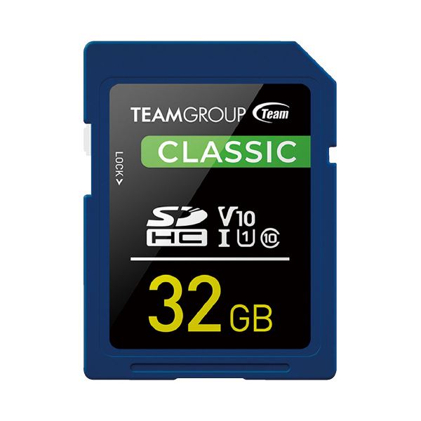 (まとめ) TEAM SDHCカード UHS-I U1 32GB TSDHC32GIV1001 【×5セット】
