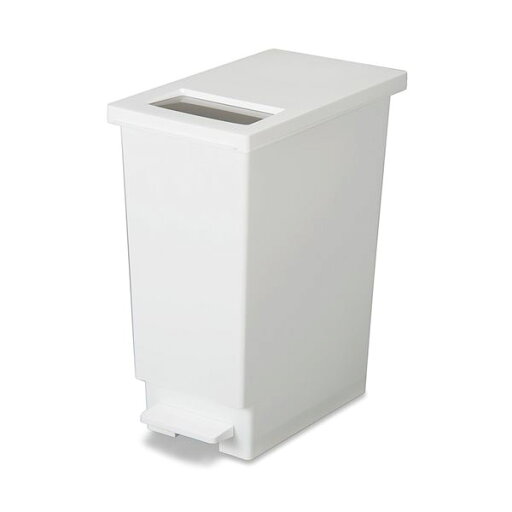 モダン ゴミ箱/ダストボックス 【45L ホワイト】 ユニード プッシュ&ペダル45S 〔リビング オフィス 店舗〕 モダン ゴミ箱/ダストボックス 【45L ホワイト】 ユニード プッシュ&ペダル45S 〔リビング オフィス 店舗〕