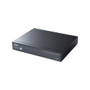 サンワサプライ 2.5G対応 スイッチングハブ(8ポート・マグネット付き) ブラック LAN-2GIGAS801(2)