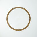 OSB丸形ウォールミラー(60) (ブラウン/茶) 直径60cm 鏡/スリム/高級感/ヴィンテージ/ブルックリン/飛散防止加工/壁掛け/オシャレ/北欧風/オーバ...
