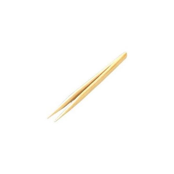 (まとめ)竹製ピンセット 150mm 【×10セット】