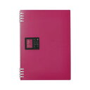(まとめ) キングジム TEFRENU リングノート B5 ピンク 【×10セット】(3)