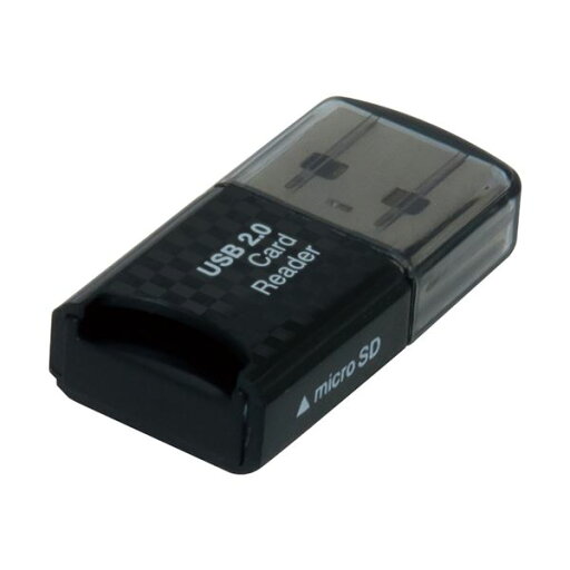 (まとめ) Digio2 USB2.0 microSD用 カードリーダーライター ブラック CRW-MSD79BK 【×2セット】 (まとめ) Digio2 USB2.0 microSD用 カードリーダーライター ブラック CRW-MSD79BK 【×2セット】