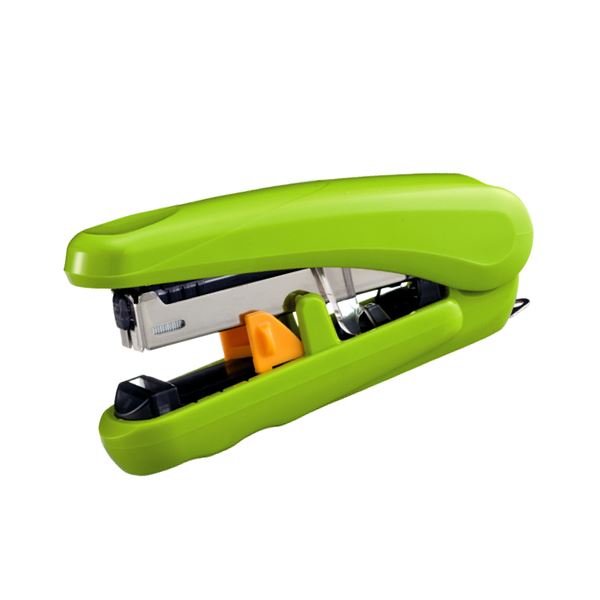 （まとめ） プラス フラットクリンチステープラーピタヒット 20枚とじ グリーン ST-010X 1個 【×30セッ..