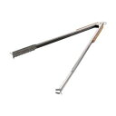 【60個セット】 パール金属 キャプテンスタッグ 2WAY ダッチオーブン炭バサミ 45cm UG-3256(炭バサミ)