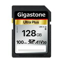 Gigastone SDXCカード 128GB V30 UHS-1 U3 A1 GJSX-128GV3A1 1枚