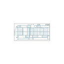 (まとめ)トッパンフォームズ 百貨店統一伝票 仕入 手書き用買取 (伝票No.有) 6P 10.5×5インチ H-BH16 1箱(1000組)【×3セット】(2)