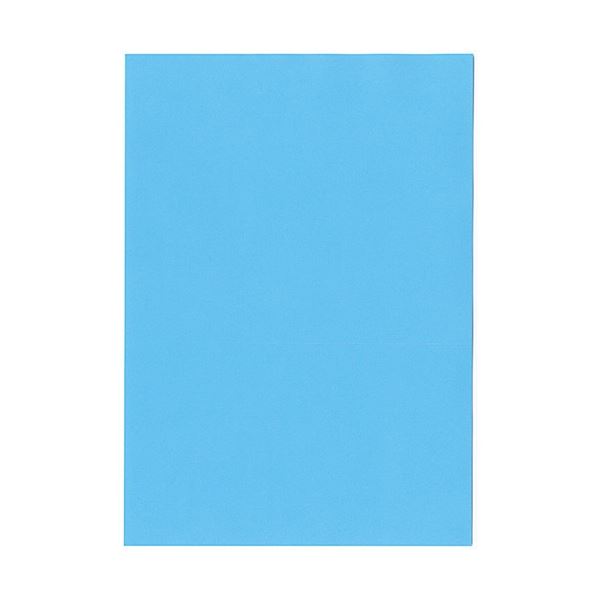 北越コーポレーション 紀州の色上質 A3 T目 超厚口 ブルー 1冊(100枚)