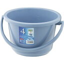 【20個セット】 広口 バケツ/ばけつ 【容量:4L ブルー】 リス ベルク 〔掃除用品 日用品 生活用品〕(3)