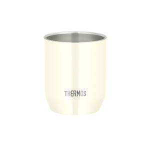 楽天QUOLI【12個セット】 サーモス/THERMOS 真空断熱 タンブラー/カップ 【バニラ 280ml】 幅7.5cm ステンレス 〔アウトドア スポーツ〕