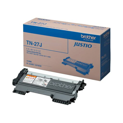ブラザー トナーカートリッジ TN-27J 1個 ブラザー トナーカートリッジ TN-27J 1個