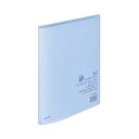 (まとめ)コクヨ クリヤーブック(キャリーオール)固定式 A4ワイド 20ポケット 背幅11mm 青 ラ-3B 1セット(10冊)【×3セット】(3)