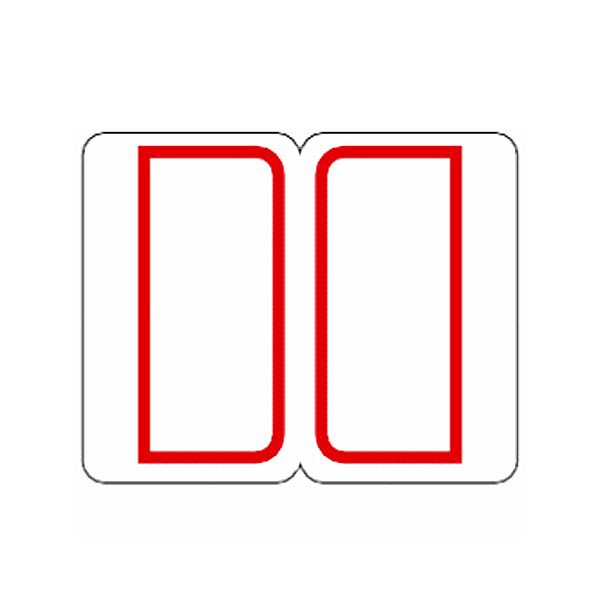 (まとめ) ライオン事務器 インデックスラベル27×34mm 赤 RL1 1パック（180片：9片×20シート） 【×50セット】