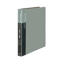 (まとめ) コクヨ名刺ホルダー(替紙式・発泡PPシートタイプ) 30穴 500名 ヨコ入れ グレー メイ-F355NM 1冊 【×10セット】
