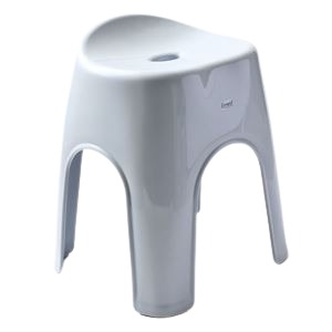 バスチェア 風呂椅子 座面高約40cm 約幅38.2cm ブルー 通気性抜群 抗菌効果 Emeal エミール 浴室 風呂 バスルーム