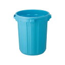 TRUSCO エコペール 丸型 本体75L ブルー RBK-75 1個(フタ別売)