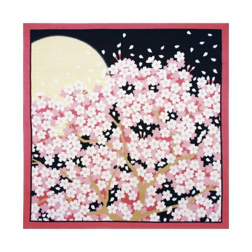 (まとめ)ヤマコー 花景色 小風呂敷 春【×10セット】 (まとめ)ヤマコー 花景色 小風呂敷 春【×10セット】