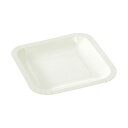 (まとめ)ストリックスデザイン スクエアプレート18cm SD-708 1パック(50枚)【×5セット】