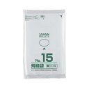 (まとめ) クラフトマン 規格袋 15号ヨコ300×タテ450×厚み0.03mm HKT-T015 1パック(100枚) 【×30セット】