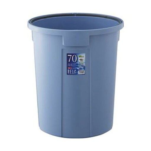 (まとめ)リス ベルク 丸型 70L 本体 ブルーDS-920-003-3 1台(フタ別売)【×5セット】 (まとめ)リス ベルク 丸型 70L 本体 ブルーDS-920-003-3 1台(フタ別売)【×5セット】