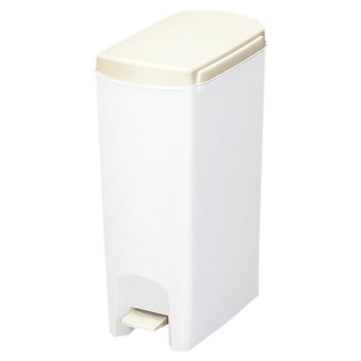 (まとめ) ペダル式 ゴミ箱/ダストボックス 【15L ホワイト】 フタ付き スリム 『セパ』 【×6個セット】 (まとめ) ペダル式 ゴミ箱/ダストボックス 【15L ホワイト】 フタ付き スリム 『セパ』 【×6個セット】