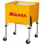 MIKASA（ミカサ）器具 ボールカゴ 屋外用（フレーム・幕体・キャリーケース3点セット） イエロー 【BCSPHL】