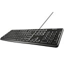 バッファロー(サプライ) USB接続 有線スタンダードキーボード US English配列 ブラック BSKBU100ENBK(2)
