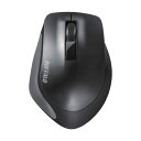 (まとめ) バッファロー 無線 BlueLED3ボタン プレミアムフィットマウス ブラック BSMBW300MBK 1個 【×10セット】(2)