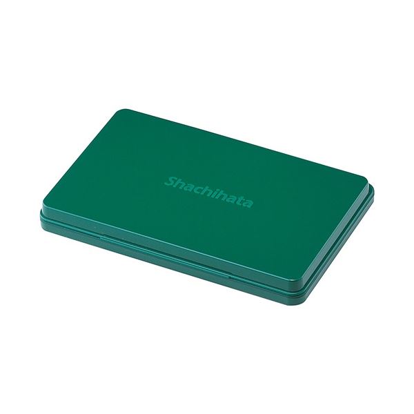 (まとめ) シヤチハタ スタンプ台 特大形 緑 HGN-4-G 1個 【×3セット】
